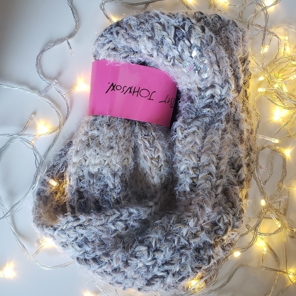 Betsey Johnson cowl scarf